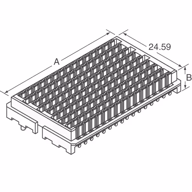 DPAM-23-07.0-H-8-2-A Samtec Inc.  Matrices de type bord Mezzanine (carte à carte)